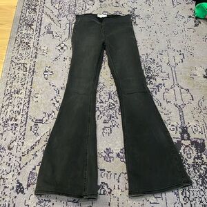 Black bellbottoms, free people